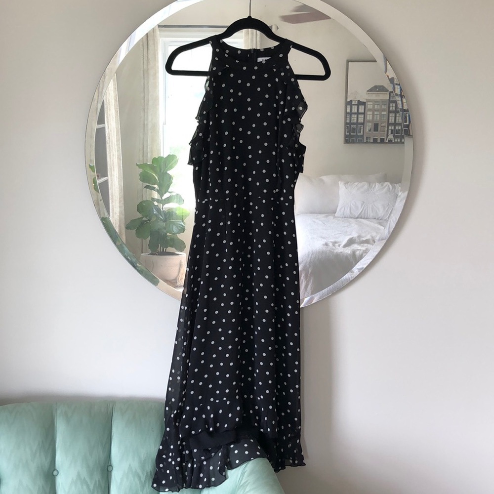 New with Tags! Black & White Polka Dot Dress